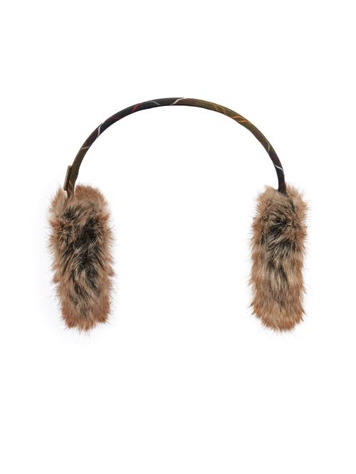 Barbour Ørevarmere 'Barrhill Muffs'  brun / brokade / orange / hvid