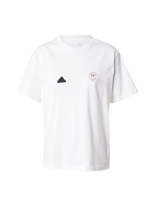 ADIDAS SPORTSWEAR Funktionsbluse 'TIRO'  mørk pink / sort / hvid