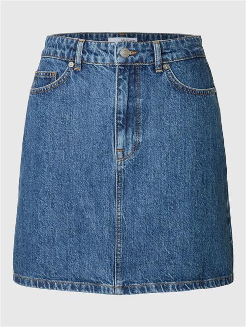 SELECTED Nederdel  blue denim