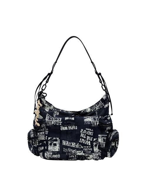 Desigual Skuldertaske  sort / hvid