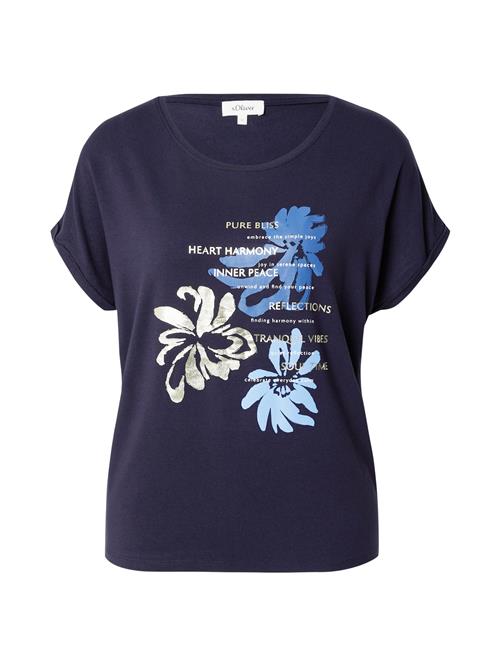 s.Oliver Shirts  navy / royalblå / lyseblå / sølvgrå