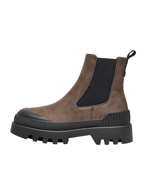 ONLY Chelsea Boots 'ONLBUZZ-2'  brun / sort