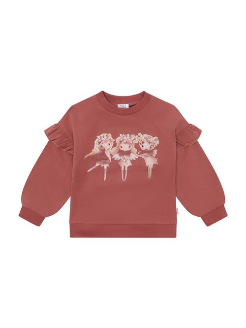 Hust & Claire Sweatshirt 'Sicilia Magic'  lyselilla / rosé / pudder / gammelrosa