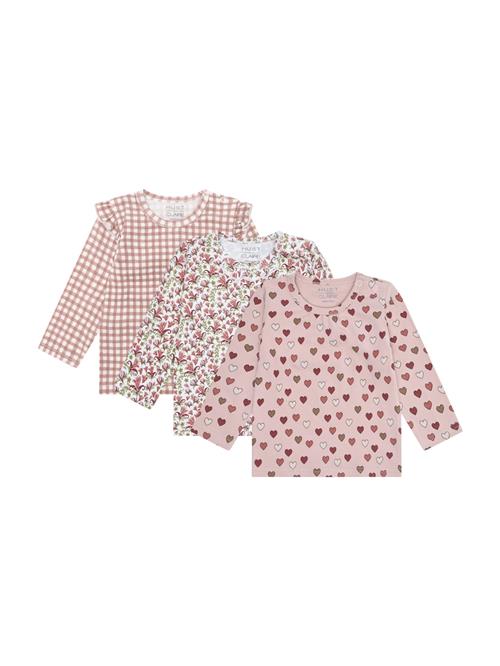 Hust & Claire Bluser & t-shirts 'Alda'  ecru / grøn / lyserød / rosé