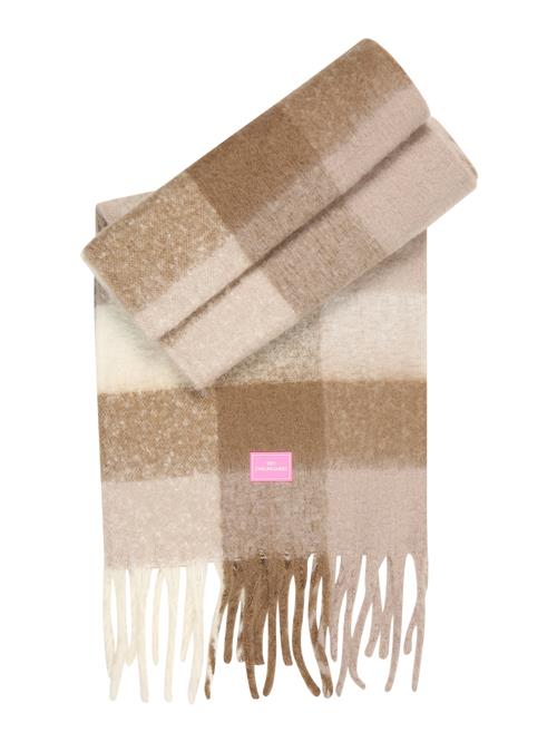 Zwillingsherz Sjal  beige / brun / cappuccino