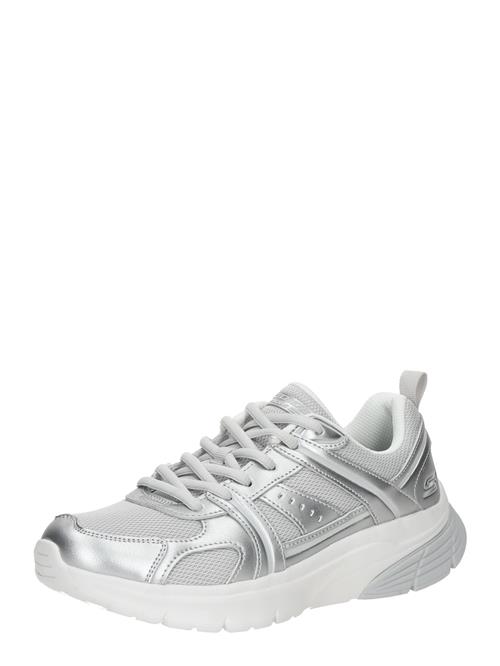 SKECHERS Sneaker low 'Bobs Vamos'  lysegrå / sølv