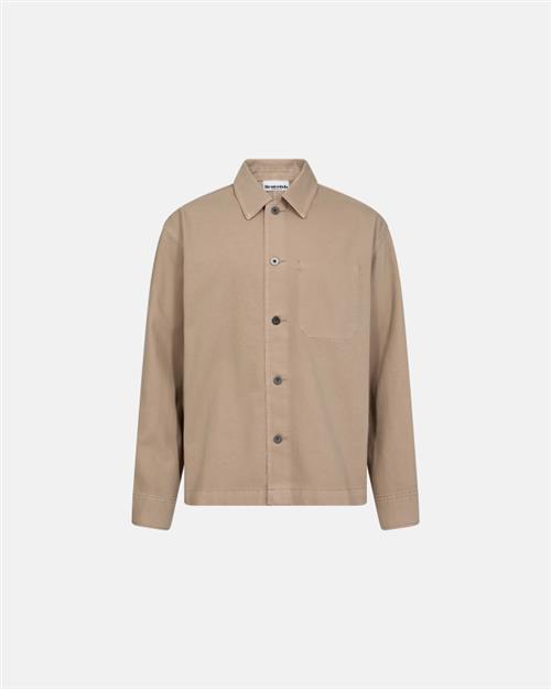 Overshirt ´armstrong´ | 100 Bomuld | Sand