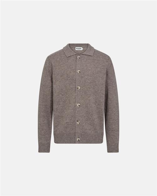 Se Strik cardigan ´dean´ | Uld | Sand ved Intimo