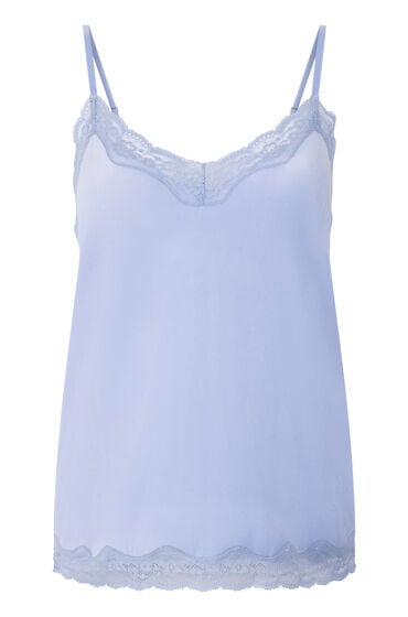 Hunkemöller Velourtop blå
