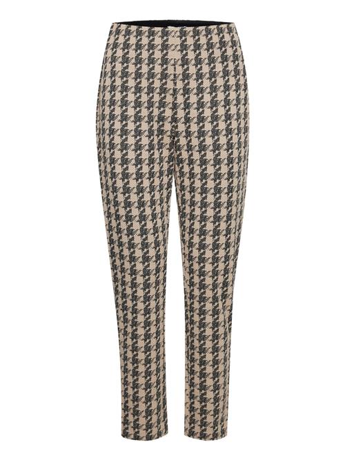 ICHI Bukser 'Kate'  beige / sort