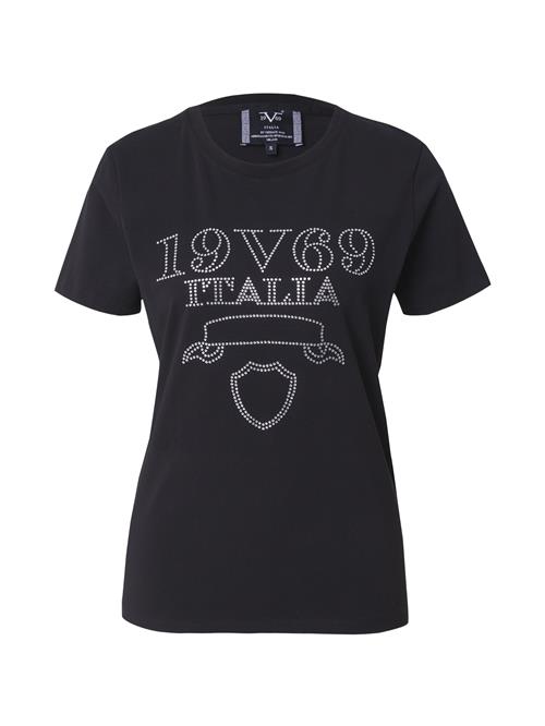 19V69 ITALIA Shirts 'Bella'  sort / sølv