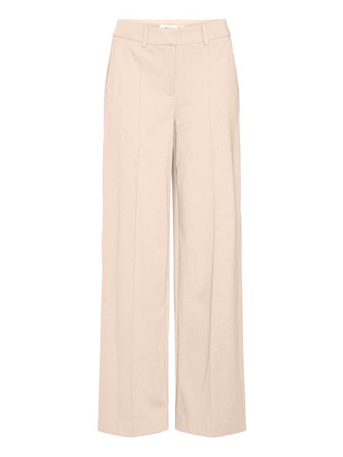 ICHI Bukser med fals 'Kate'  beige