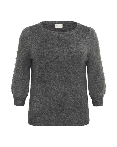 KAFFE CURVE Pullover  grå