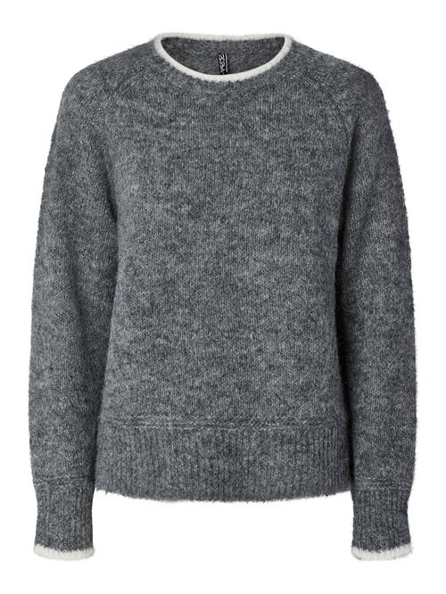 PIECES Pullover 'PCIVY'  grå