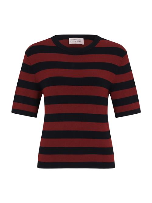 Guido Maria Kretschmer Women Shirts 'Maria'  mørkerød / sort