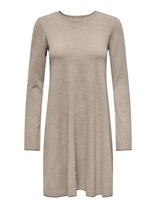 ONLY Strikkjole 'ONLAmalio'  beige-meleret