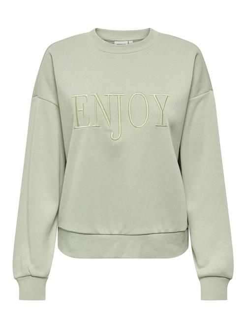 ONLY Sweatshirt 'ONLPAM'  pastelgrøn