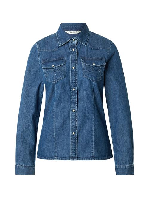 ONLY Bluse 'ONLSASIA'  blue denim