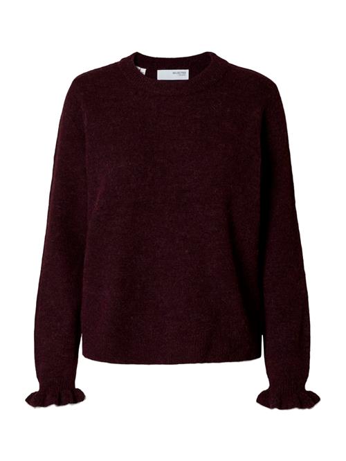 SELECTED Pullover 'SLFLULU'  aubergine