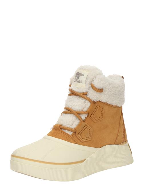 SOREL Snowboots 'OUT N ABOUT IV CHILLZ'  sennep / grå / uldhvid