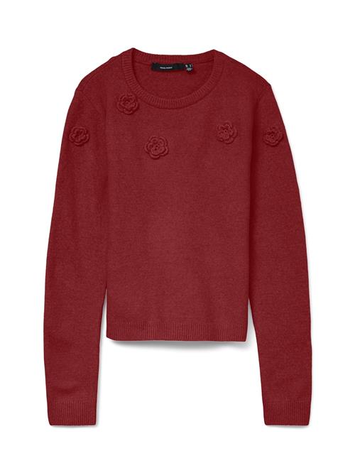 Vero Moda Curve Pullover 'VMCRose'  merlot