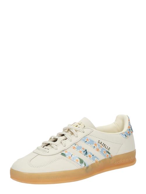 ADIDAS ORIGINALS Sneaker low 'GAZELLE'  himmelblå / grøn / mørkeorange / uldhvid