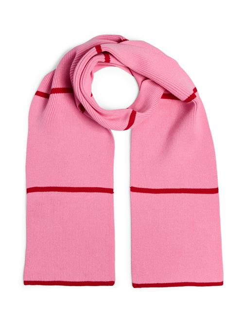 PIECES Sjal 'PCNANNA'  pink / rød
