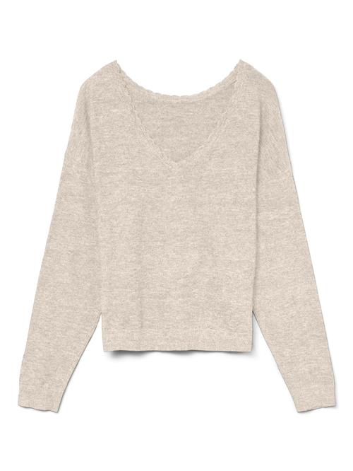 VERO MODA Pullover 'VMMarina '  hvid-meleret