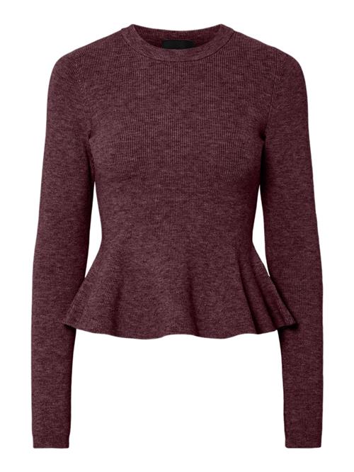 PIECES Pullover 'PCAmma'  vinrød