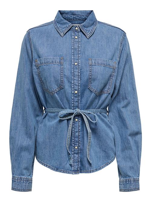 Only Petite Bluse 'KOKO'  blue denim