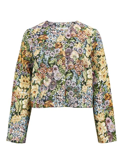 OBJECT Overgangsjakke 'OBJROSA'  beige / lysegul / grå / grøn