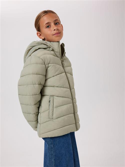 NAME IT Puffer Jakke Marble Seagrass