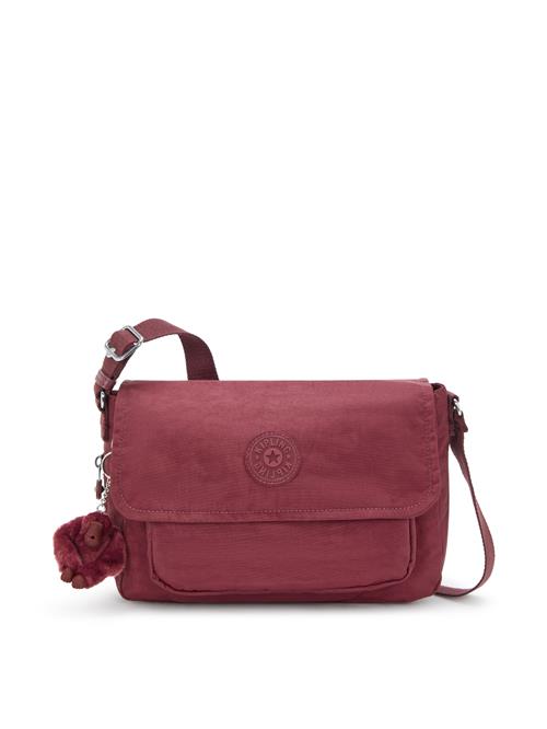 KIPLING Skuldertaske 'Dalma'  mørkerød