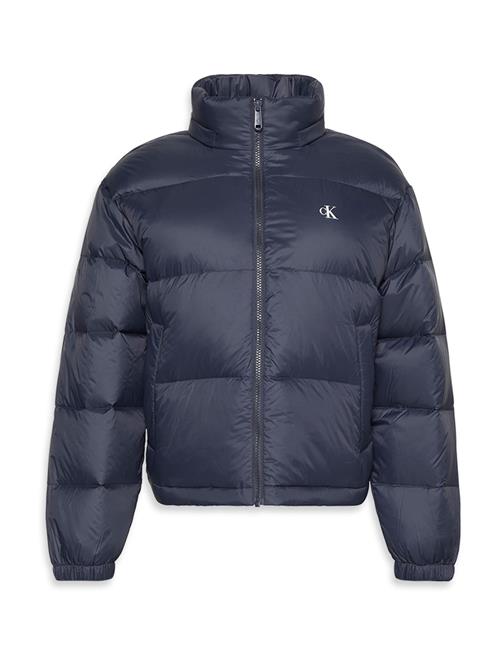 Calvin Klein Jeans Overgangsjakke 'ESSENTIAL'  natblå