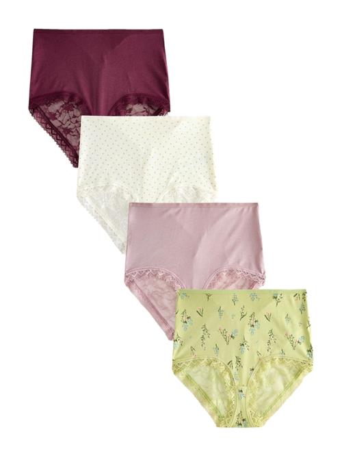 Se Next Panty  lysegrøn / lysviolet / vinrød / naturhvid ved About You