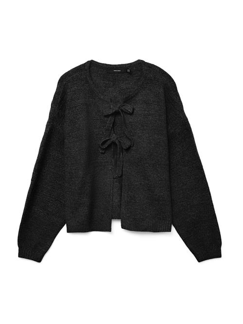 VERO MODA Cardigan 'VMBOOM'  sort-meleret