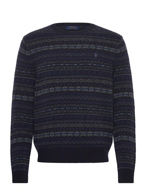 Fair Isle Wool Sweater Polo Ralph Lauren Navy