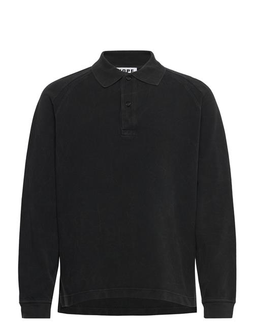 Defense Sweatshirt Faded Black Pique Hope Black