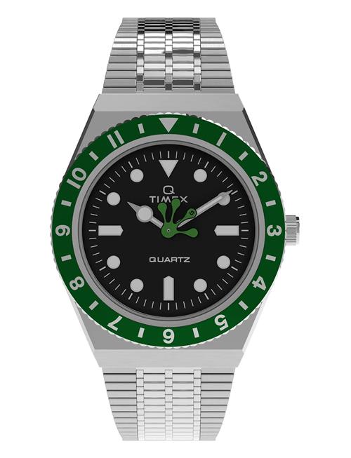 X Seconde/Seconde Steel/ Q Timex Sequel Top Ring Watch Timex Silver