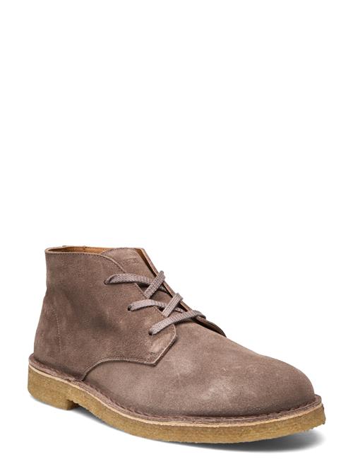 Slhricco Suede Chukka Boot Selected Brown