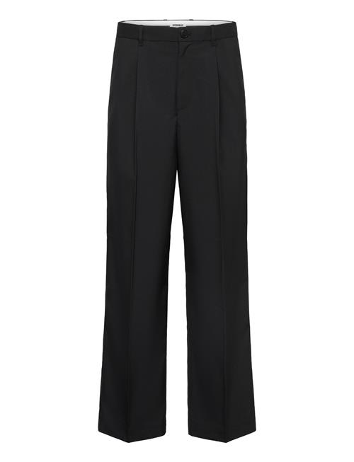 Uno Loose Suit Trousers Weekday Black