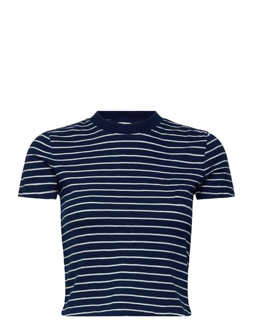 Cropped Tee Lee Jeans Navy