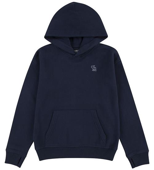 Abercrombie & Fitch Hættetrøje - Navy Blazer