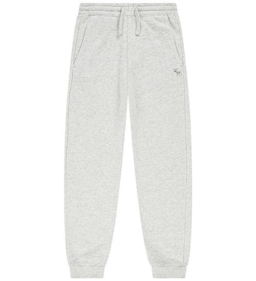 Abercrombie & Fitch Sweatpants - Light Grey Heather