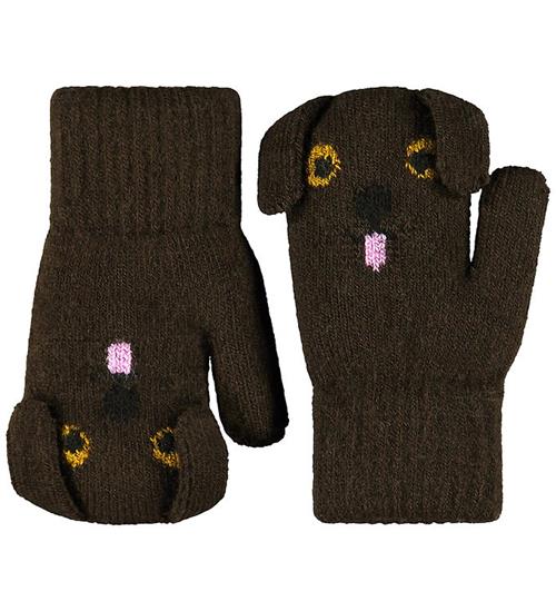 Molo Luffer m. For - Strik - Kenau - Dark Cocoa m. Hund