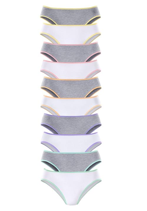 PETITE FLEUR Slip  grå / hvid
