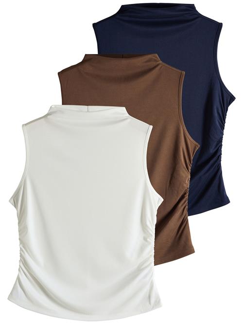 The Set Overdel  marin / brun / hvid
