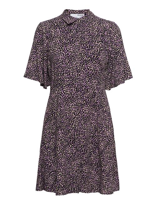 Slfjalina 2/4 Short Shirt Dress M Selected Patterned