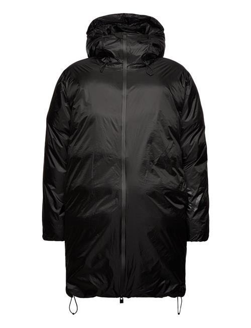 Se Kevo Long Puffer Jacket W4T4 Rains Black ved Booztlet