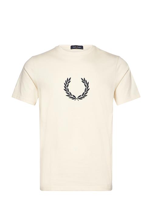 Textr Laurel Wreath Tee Fred Perry White